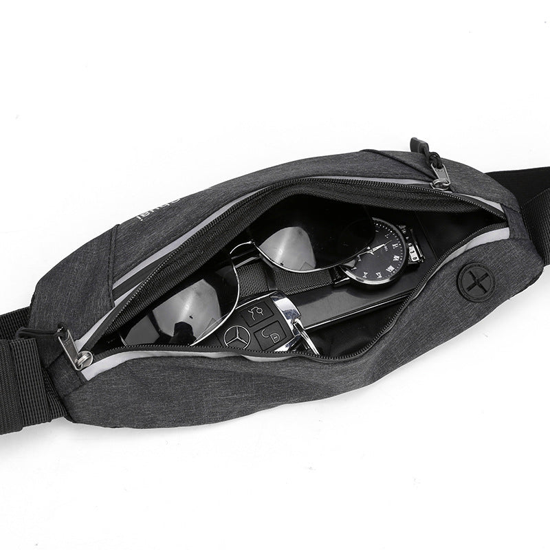 Wautton lightweight anti-bounce running belt designed to carry phone, keys, and essentials comfortably during running