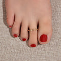 Summer Beach Girls Jewellery Gold Geometric Unlimited Body Finger Foot Toe Ring