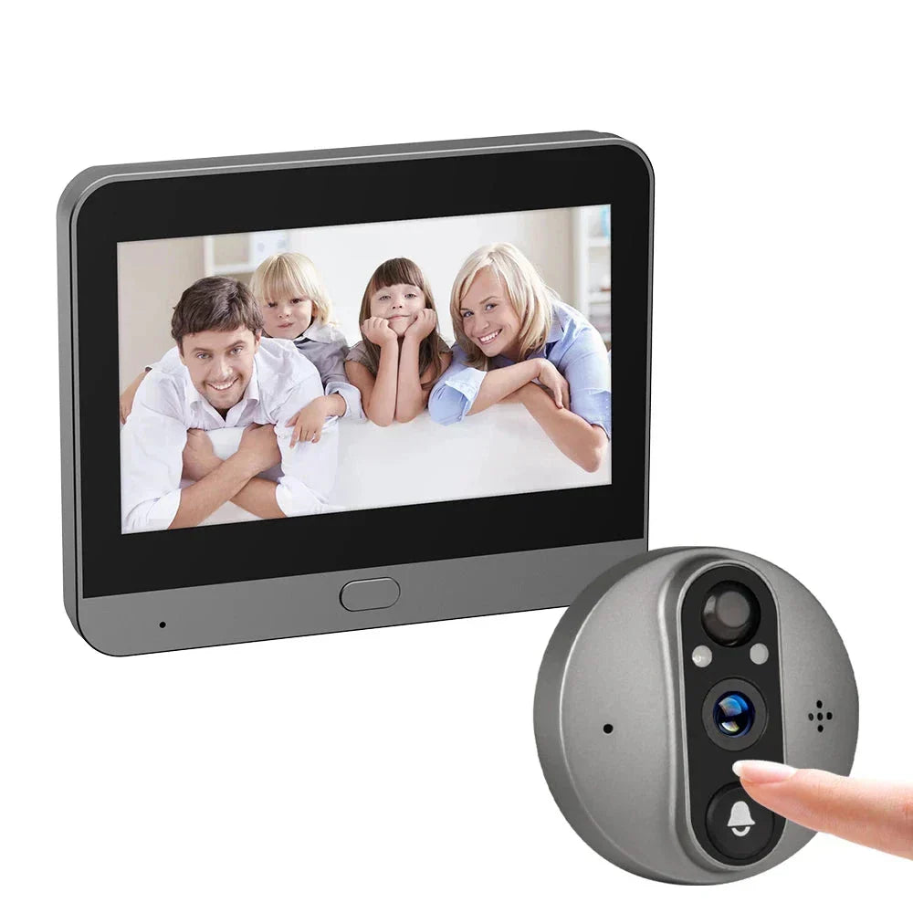 Wifi Smart Peephole Camera Doorbell