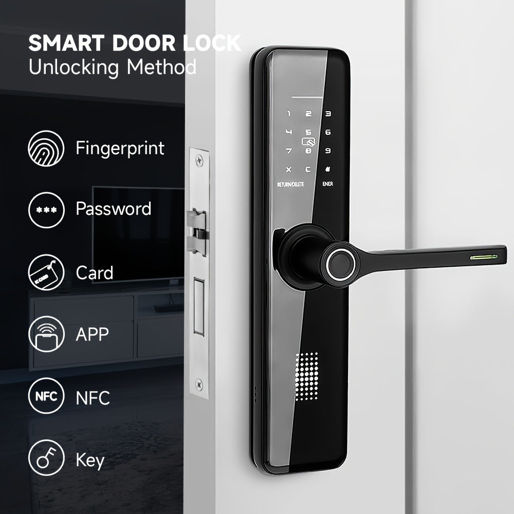 Smart WiFi Door Lock with Keypad & App Access