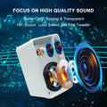 200W Passive Outdoor Speakers Waterproof Marine (White)