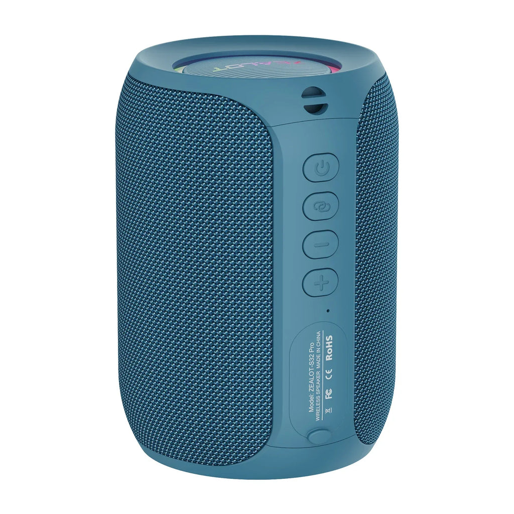 Bluetooth Wireless Subwoofer Speaker Blue