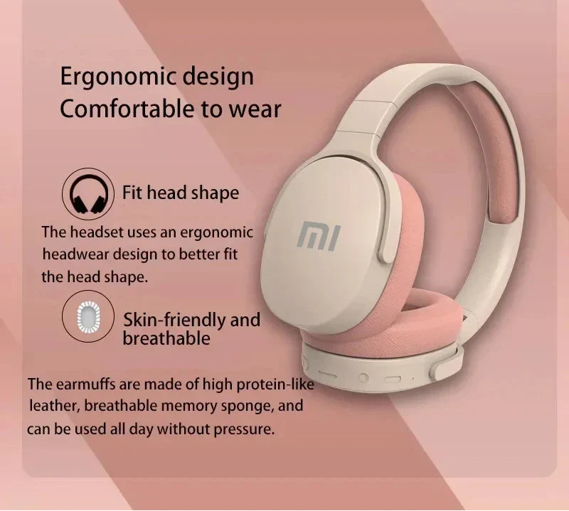 Wireless Bluetooth Earphones Pink