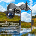 10x42 High-Power Binoculars with Phone Adapter