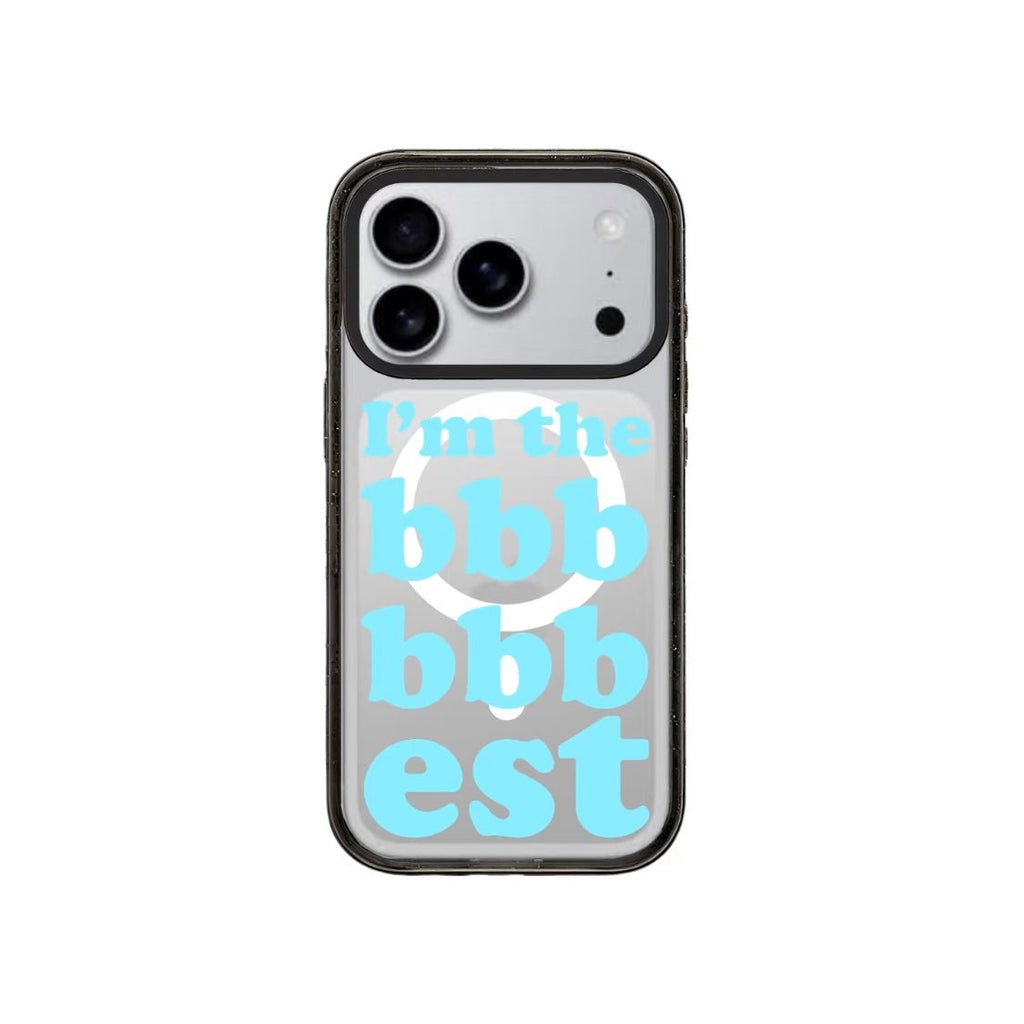 Casey BEST Typography Series AG Matte Phone Case – Bold Varsity Streetwear Protective Cover