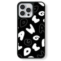 Casey Bubble Letter Typography Scatter AG Matte Phone Case – Magnetic Anti-Fingerprint Protective Cover