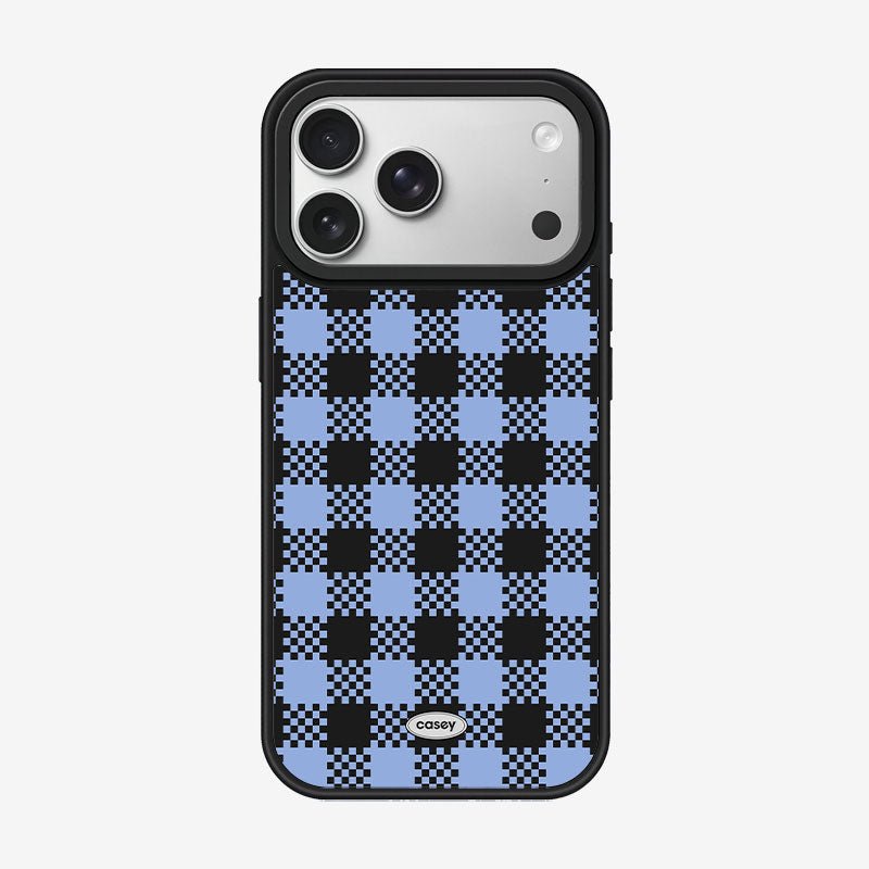 Casey Checkerboard Series Magnetic Matte Phone Case – Anti-Fingerprint Protective Cover