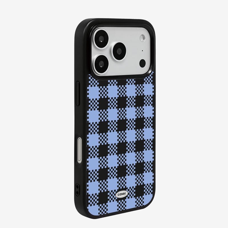 Casey Checkerboard Series Magnetic Matte Phone Case – Anti-Fingerprint Protective Cover