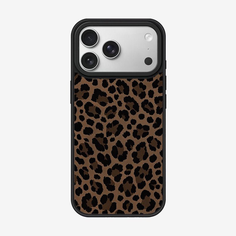 Casey Leopard Print Series AG Matte Phone Case – Anti-Fingerprint TPU Protective Cover