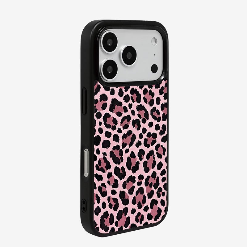 Casey Leopard Print Series AG Matte Phone Case – Anti-Fingerprint TPU Protective Cover