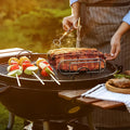 Non-Stick Rib Rack Portable Grill for Steak & Lamb