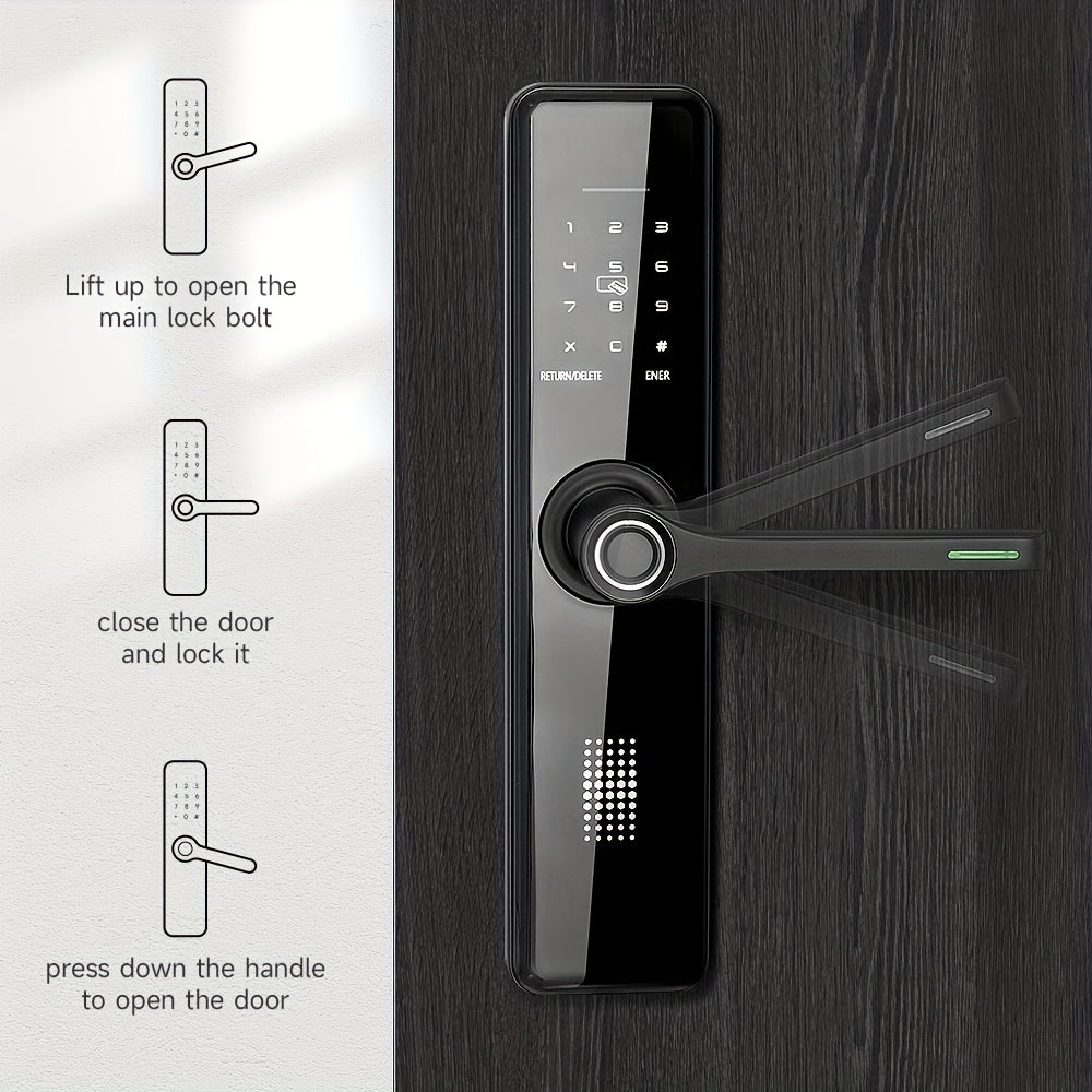 Smart WiFi Door Lock with Keypad & App Access