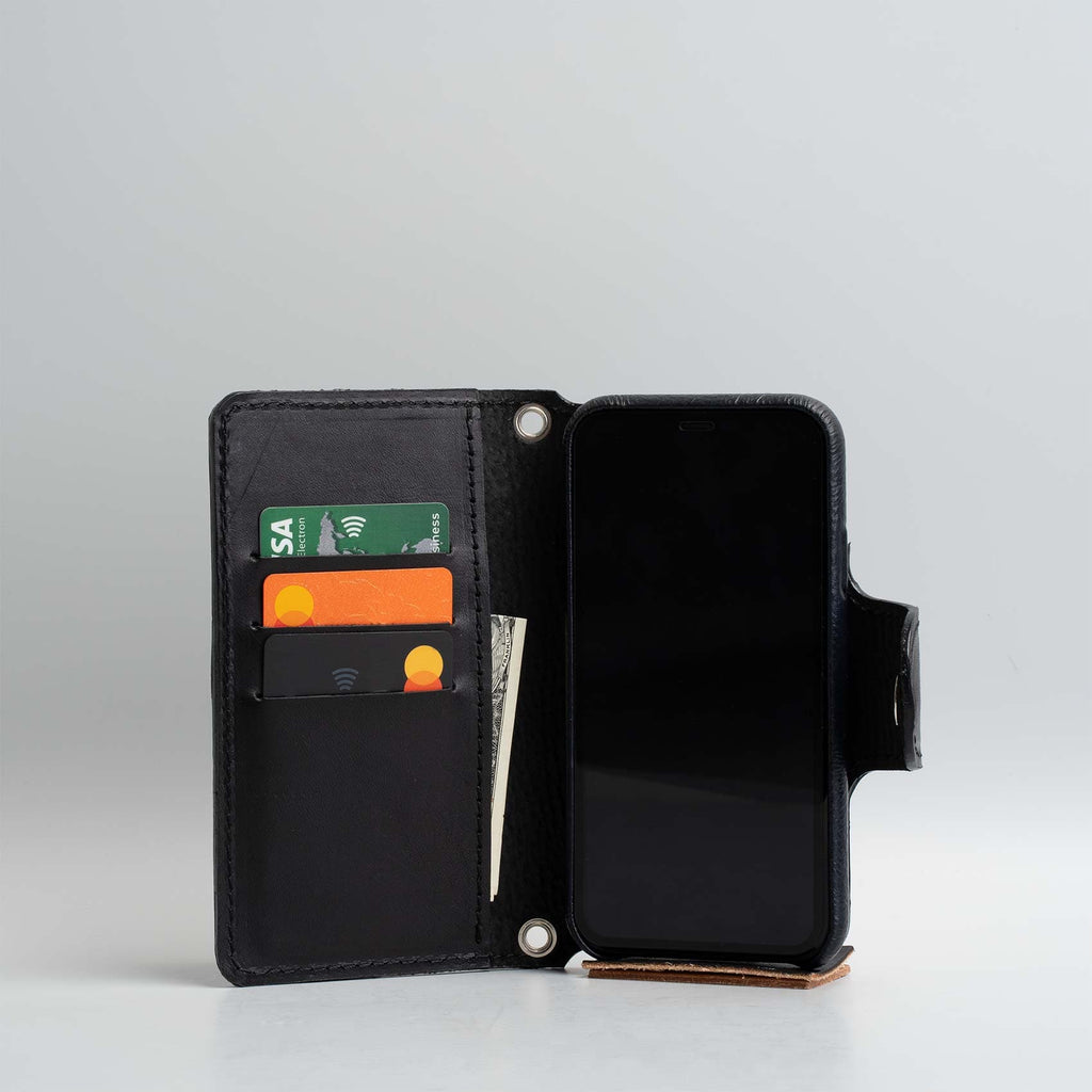 Crossbody wallet case for iPhone 11